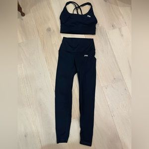 Like new black activewear set